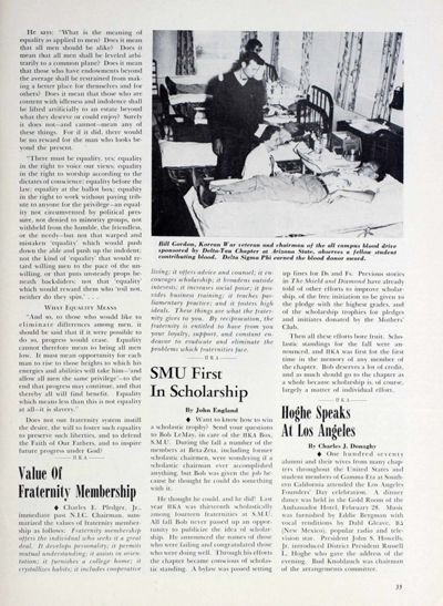Value Of Fraternity Membership